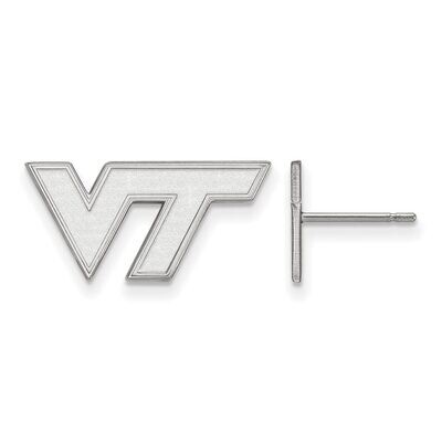 Virginia Tech x-Small Post Earring 14k White Gold 4W069VTE, MPN: 4W069VTE, 886774853871