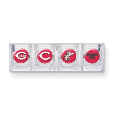 Reds 4-piece Shot Glass Set GC3549, MPN: GC3549, 89006537819