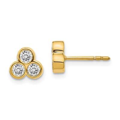 Earrings 14k Gold Diamond EM4179-050-YA, MPN: EM4179-050-YA, 883957262260