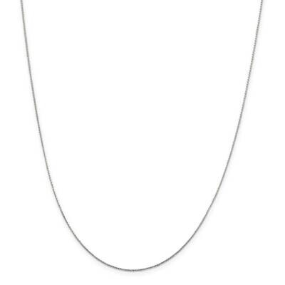.85mm Diamond-Cut Round Spiga Chain 26 Inch Sterling Silver QSR025-26, MPN: QSR025-26,