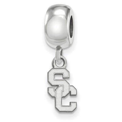 University of Southern California Bead Charm x-Small Dangle Sterling Silver SS019USC, MPN: SS019USC…