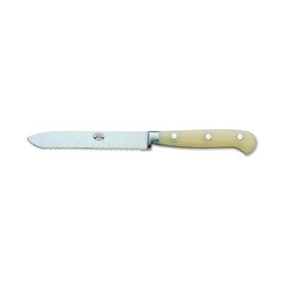 Berti Tomato Knife White Lucite Handle 908