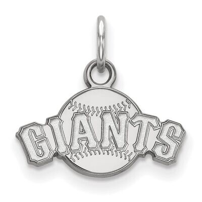 San Francisco Giants x-Small Pendant 10k White Gold 1W045GIT, MPN: 1W045GIT, 886774788562