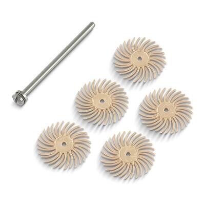 Pack of 48 3M 6 Micron 3/4 Bristle Disc Kit JT5146, MPN: JT5146,