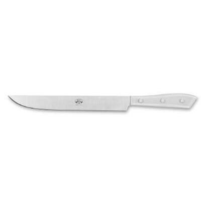 Berti Compendio Slicing Knife Polished Blade Ice Lucite Handle 8301