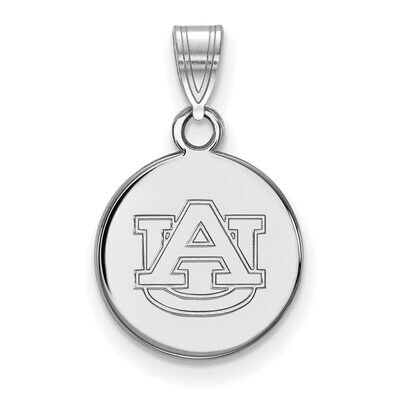 Auburn University Small Disc Pendant Sterling Silver SS037AU, MPN: SS037AU, 886774677903
