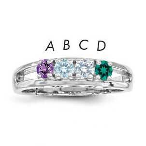 3mm Genuine Family Jewelry Ring 14k White Gold XMR71/4WGY, MPN: XMR71/4WGY, 883957870106