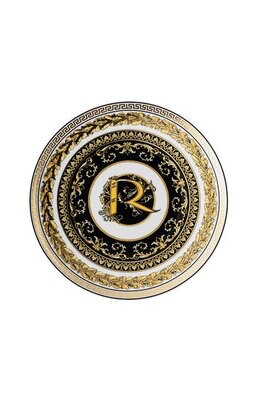 Versace Virtus Alphabet R Bread &amp; Butter Plate 6 2/3 Inch, MPN: 19335-403748-10217, 790955173842