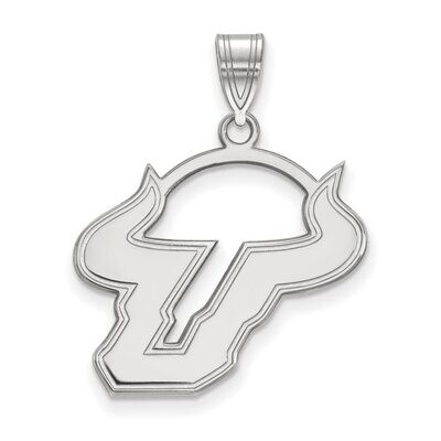 University of South Florida Large Pendant 10k White Gold 1W004USFL, MPN: 1W004USFL, 886774773087