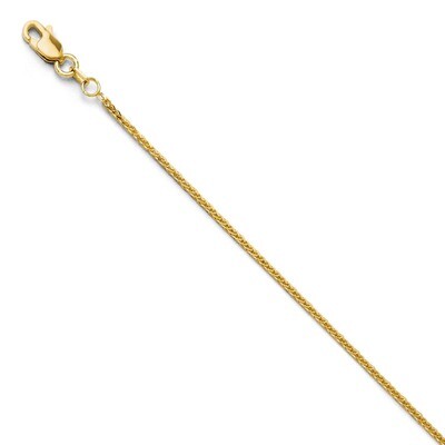 Leslie&#39;s Quadra Wheat Chain 20 Inch - 14k Gold HB-1986-20, MPN: 1986-20, 886774995670