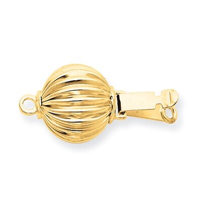 Bead Pearl Clasp 14k Yellow Gold YG2824, MPN: YG2824,