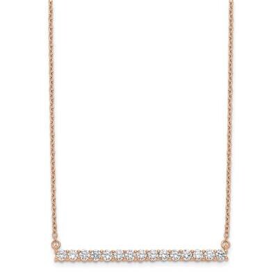 14Kr Si1/Si2, G H I, Bar Necklace Lab Grown Diamond PM3738-075-RLG, MPN: PM3738-075-RLG, 8839570798…