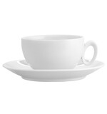 Vista Alegre Broadway White Breakfast Cup &amp; Saucer, MPN: 21085923, 5601266665603