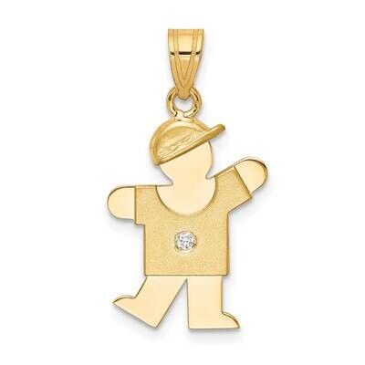 VS Diamond Kid Pendant 14k Gold XK190VS, MPN: XK190VS, 883957230573