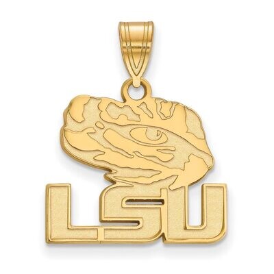 Louisiana State University Medium Pendant Gold-plated Silver GP075LSU, MPN: GP075LSU, 886774954776