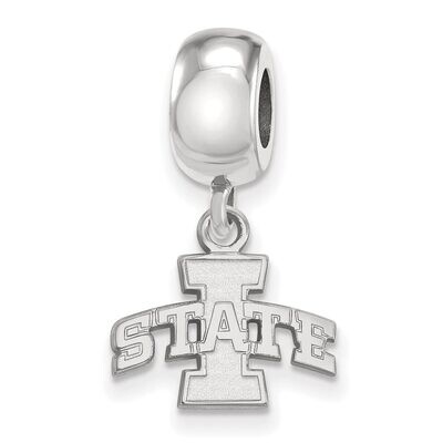 Iowa State University Bead Charm Extra Small Dangle Sterling Silver SS013IAS, MPN: SS013IAS, 886774…