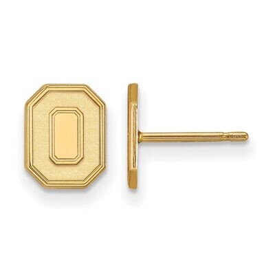 Ohio State University x-Small Post Earring 14k Yellow Gold 4Y051OSU, MPN: 4Y051OSU, 886774884073