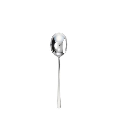 Sambonet linea q bouillon spoon 6 7/8 inch - 18/10 stainless steel, MPN: 52530-02, 790955900172