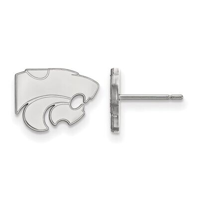 Kansas State University x-Small Post Earring 14k White Gold 4W008KSU, MPN: 4W008KSU, 886774835167