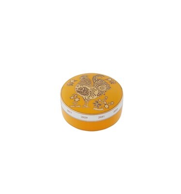 Vista Alegre Golden Large Round Box Galo 21135919, MPN: 21135919,