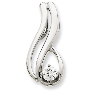 Diamond Slide Mounting 14k White Gold XSW409, MPN: XSW409, 191101545160