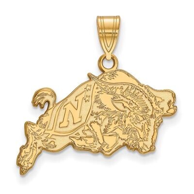 Navy Large Pendant 10k Yellow Gold 1Y021USN, MPN: 1Y021USN, 886774812151