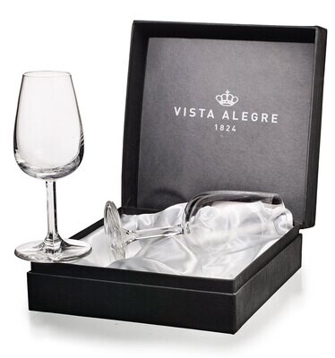 Vista Alegre Alvaro Siza Case With 2 Oporto Wine Goblets 48000308, MPN: 48000308, 5601875865104