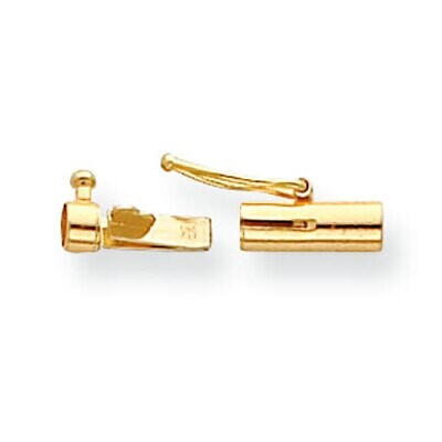 Replacement Tongue for Rectangle Barrel Clasp 14k Yellow Gold YG1814X, MPN: YG1814X,