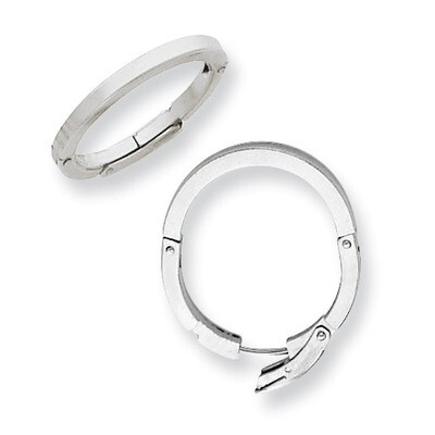 2mm Finger Fit Standard Adjustable Shank 14k White Gold WGSH135B, MPN: WGSH135B, 191101637452