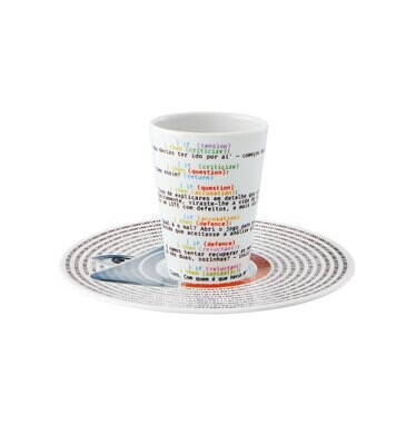 Vista Alegre Escape Goat Espresso Cup And Saucer Xiv 21137609, MPN: 21137609, 5605414073081