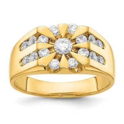 A Diamond Men&#39;s Ring 14k Gold RM5841-100-YA, MPN: RM5841-100-YA, 883957703190