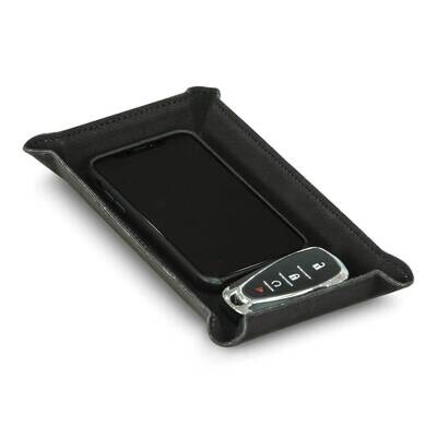 Black Leatherette Rectangular Valet GM24186, MPN: GM24186, 797140611011