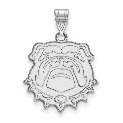 University of Georgia Large Pendant 14k White Gold 4W072UGA, MPN: 4W072UGA, 886774854229