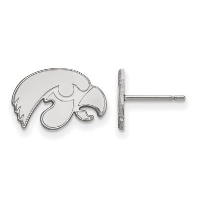 University of Iowa x-Small Post Earring 14k White Gold 4W008UIA, MPN: 4W008UIA, 886774835747
