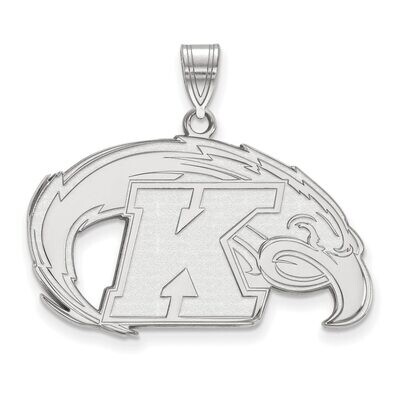 Kent State University Large Pendant 10k White Gold 1W002KEN, MPN: 1W002KEN, 886774768250