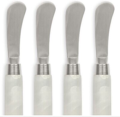 Tizo Butter Chef Spreader White Marble Set of Four 2030/SPR, MPN: 2030/SPR,