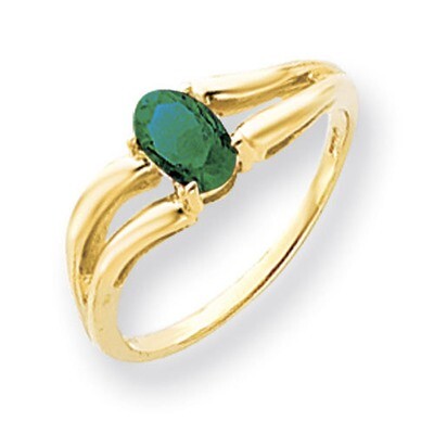 Mount Saint Helens Ring 14k Gold 6x4mm Oval Y4646MS, MPN: Y4646MS, 883957561363