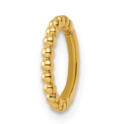 Beaded Cartilage Ring 14k Gold BD192, MPN: BD192,