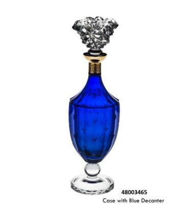 Vista Alegre Ara Case With Blue Decanter 48003465, MPN: 48003465,