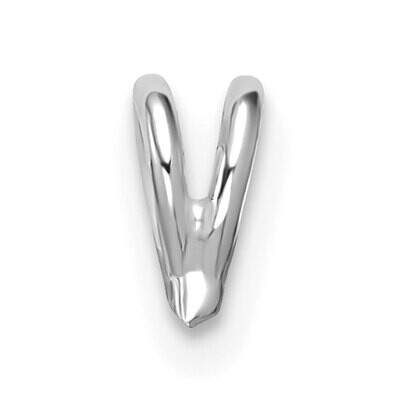 Rabbit Ear Style Bail 14k White Gold WG1555, MPN: WG1555,
