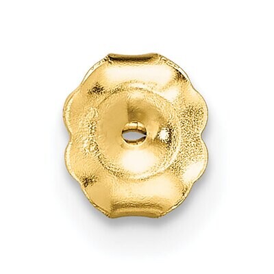Medium Friction Earring Nut 14k Yellow Gold YG2710, MPN: YG2710,