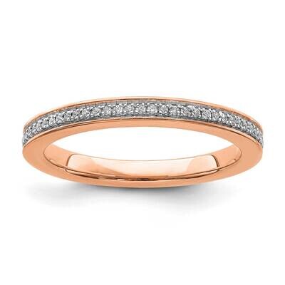 Diamond Ring 14k Rose Gold SK2105, MPN: SK2105, 191101299094