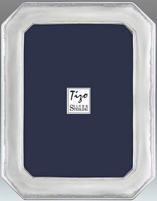 Tizo Long Octagon Sterling Silver Picture Frame 3x5 Inch, MPN: 1800-35,