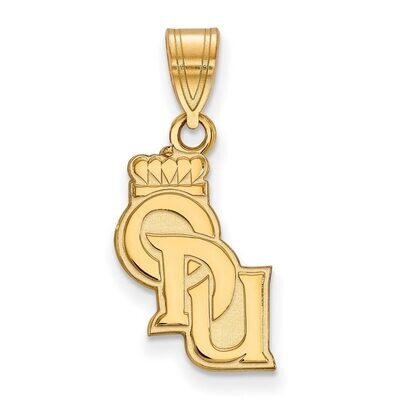 Old Dominion University Medium Pendant 10k Yellow Gold 1Y016ODU, MPN: 1Y016ODU, 886774810287