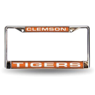 Collegiate Clemson Orange Laser Chrome Car License Plate Frame GC6969, MPN: GC6969, 94746403713