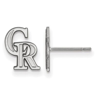 Colorado Rockies x-Small Post Earring 10k White Gold 1W012ROK, MPN: 1W012ROK, 886774779294