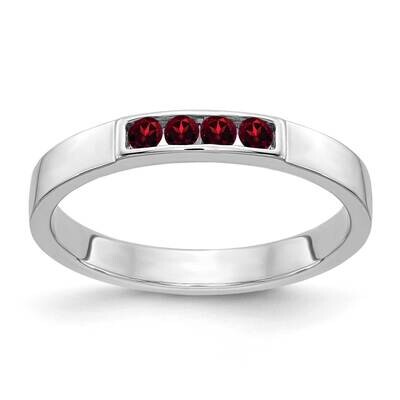 Garnet Ring 14k White Gold RM4325-GA-W, MPN: RM4325-GA-W, 883957312408