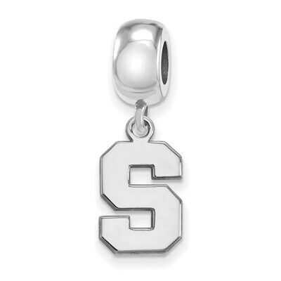Michigan State University Bead Charm Small Dangle Sterling Silver SS036MIS, MPN: SS036MIS, 88677469…