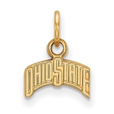 Ohio State University x-Small Pendant 14k Yellow Gold 4Y066OSU, MPN: 4Y066OSU, 886774886879
