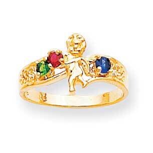 Synthetic Family Jewelry Ring 14k Gold XMR18/3SY, MPN: XMR18_3, 883957152578